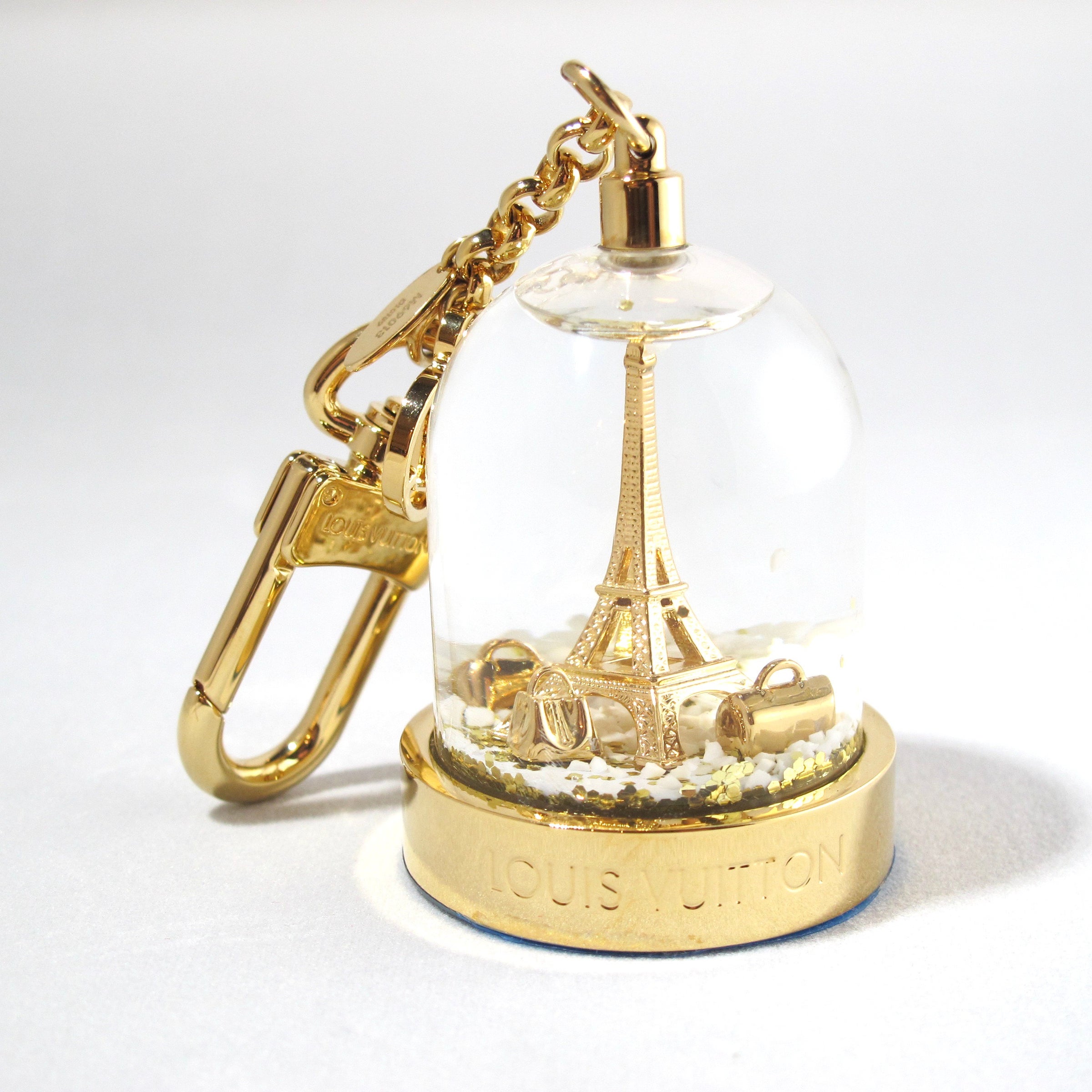 Louis Vuitton Eiffel Tower Snow Globe Bag Charm